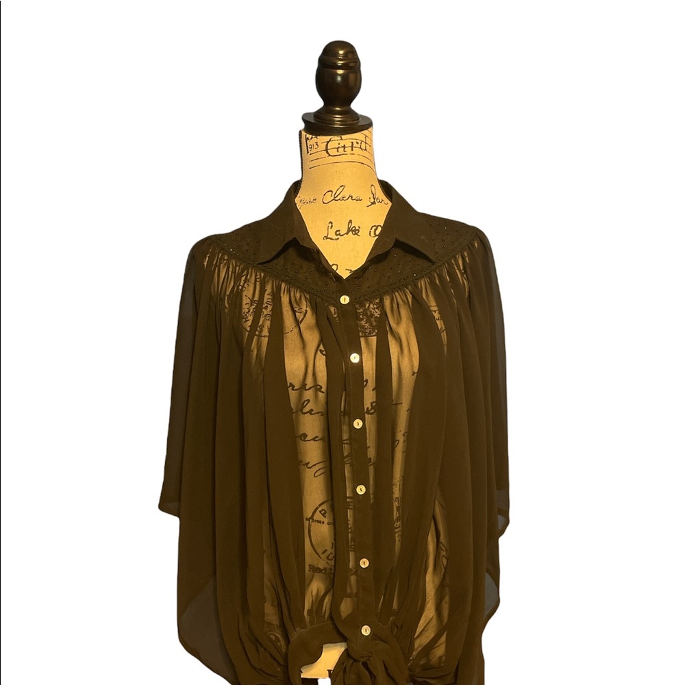 Urban Behavior shawl type shirt